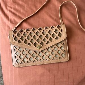 Tan Crossbody Bag